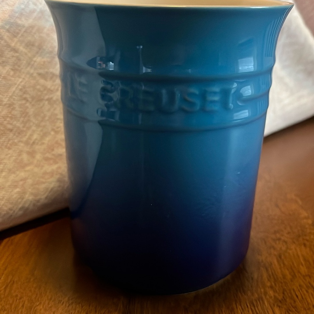 Le Creuset 1L Utensils Crock, Azure Blue